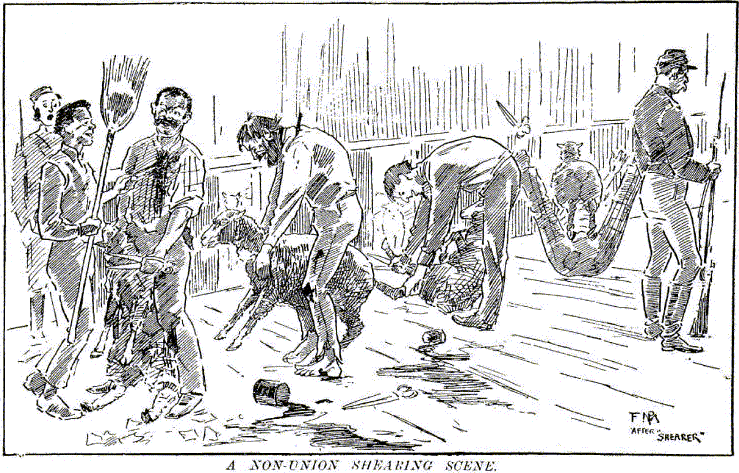 Illustration from The Bulletin, 20 October 1894, p. 14